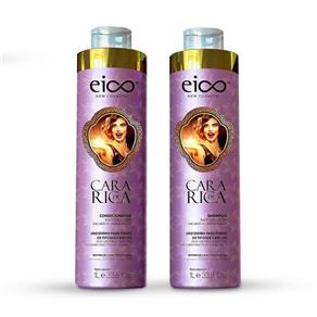 Kit Eico Cara de Rica Shampoo + Condicionador By Erikka Rodrigues - 1L + 1L