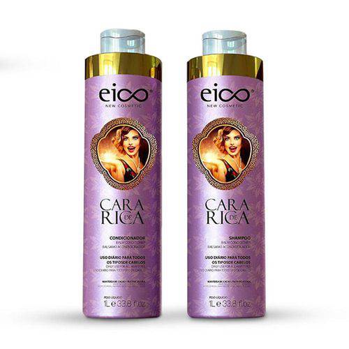 Kit Eico Cara de Rica Shampoo + Condicionador
