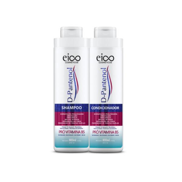 Kit Eico - D-Pantenol (Shampoo + Condicionador 800Ml)