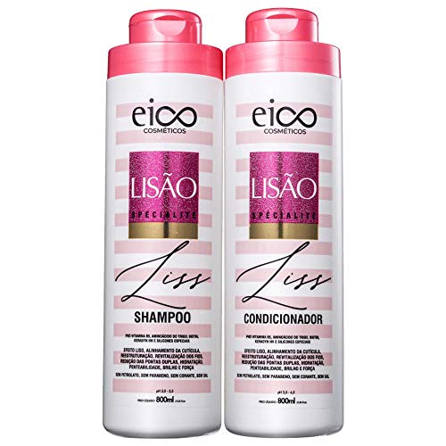 Kit Eico Espécialité Shampoo + Condicionador Lisão - 800ml