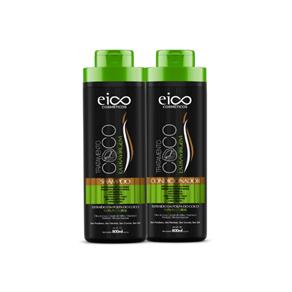 Kit Eico - Óleo de Coco - (1 Shampoo 800Ml + 1 Condicionador 800Ml)
