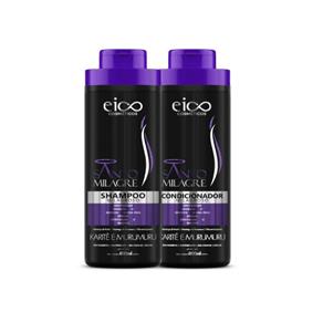 Kit Eico - Santo Milagre - (1 Shampoo 800Ml + 1 Condicionador 800Ml)