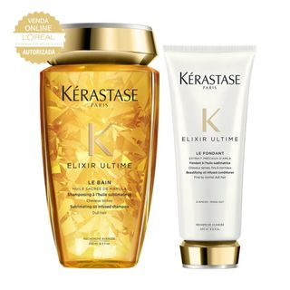 Kit Elixir Kérastase - Shampoo + Condicionador Kit