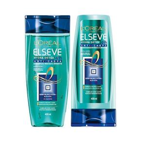 Kit Elseve Hydra-Detox Anti-caspa Shampoo + Condicionador