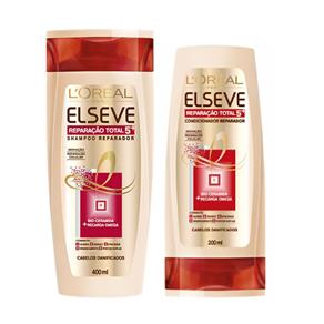 Kit Elseve Rt5 Shampoo 400Ml + Condicionador 200Ml