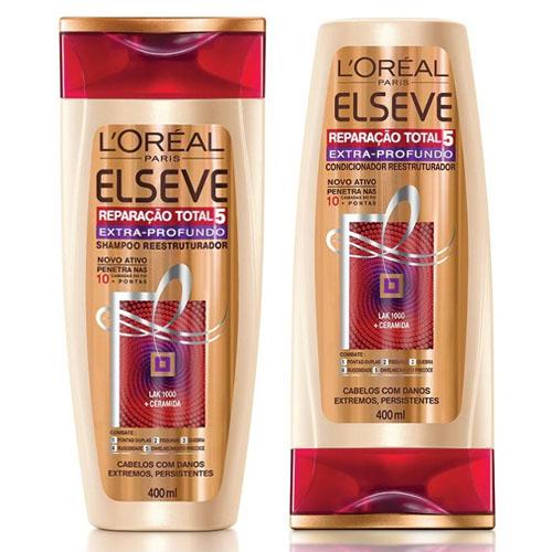 Kit Elseve Shampoo e Condicionador Total 5 Extra Profundo - LOréal
