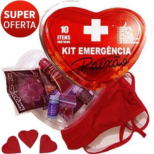 Kit Emergência Paixaõ 10X1 - Jeito Sexy
