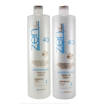 Kit Escova Progressiva Zen Hair Professional 4d 2x1 Litro
