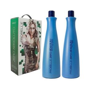 Kit Escova Progressiva Zero Absoluto ( Shampoo Anti Residuo + Gloss Força Super ) Probelle