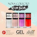 Kit Esmalte Effect Polish Bella Brazil Coleção Tô de Boa c/04 cores e 03 Tratamento