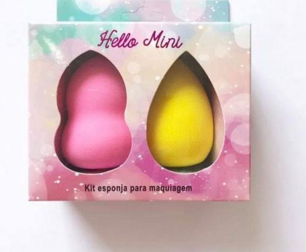 Kit Esponja para Maquiagem - Hello Mini