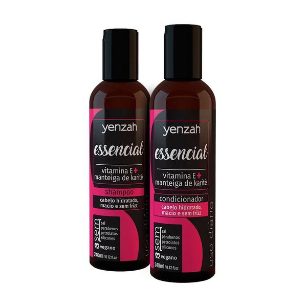 Kit Essencial Shampoo 240ml + Condicionador 240ml - Yenzah