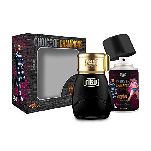 Kit Everlast Choice Of Champions Street Fighter Metro City (Perfume 100 Ml + Desodorante 250 Ml)