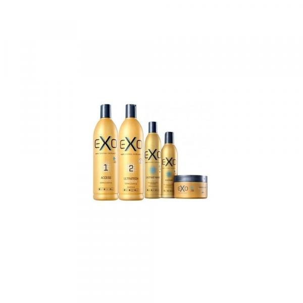 Kit Exo Hair Exoplastia Capilar + Kit Manutenção 5 Produtos