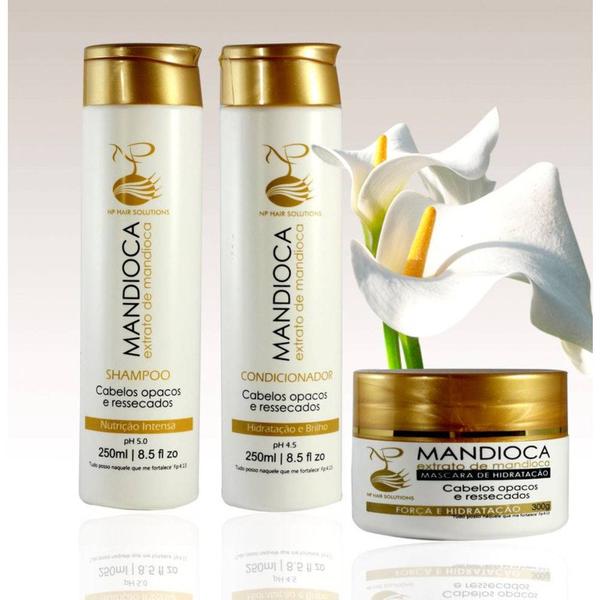 Kit Extrato de Mandioca - Np Hair Solutions