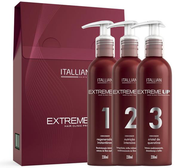 Kit Extreme UP Hair Clinic (1,2,3) Itallian Hairtech