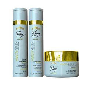 Kit Fbys Vivacity Reflex Blond Shampoo + Condicionador + Máscara de Tratamento