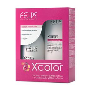 Kit Felps Profissional Xcolor Protector Shampoo + Condicionador