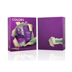 Kit Feminino Benetton Colors Purple Perfume & Body Lotion