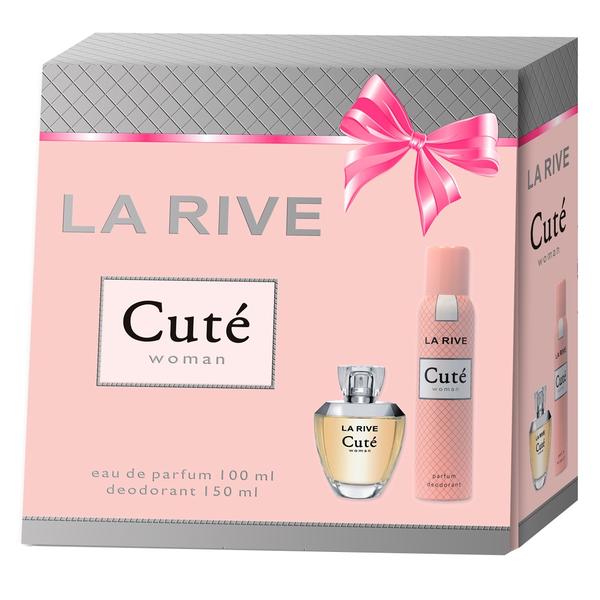 Kit Feminino Cuté La Rive Eau de Parfum