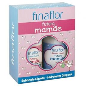 Kit Fina Flor Futura Mamae Sabonete Liquido e Hidratante Corporal 500ml