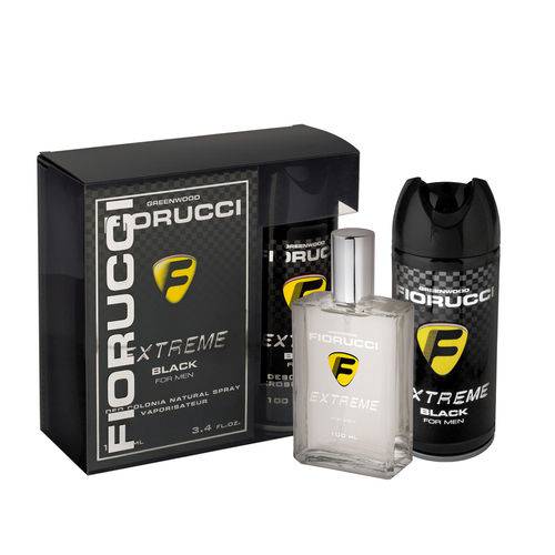 Kit Fiorucci Colonia + Desodorante Extreme Black