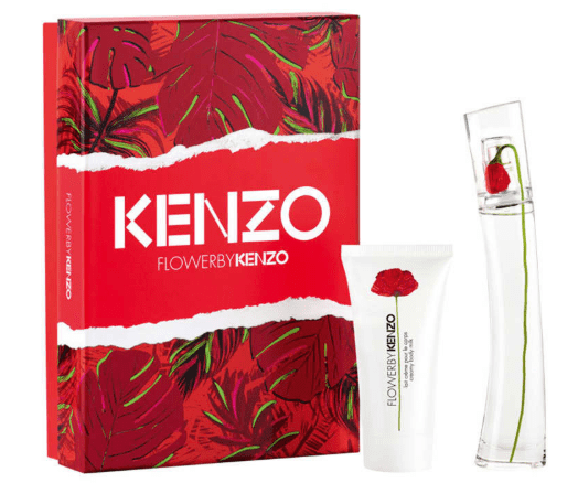 Kit Flower By Kenzo Eau de Parfum - Perfume Feminino 50Ml + Body Lotio...