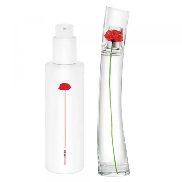 Kit Flower Refilável By Kenzo Eau de Parfum - Perfume Feminino 100ml + Loção Hidratante