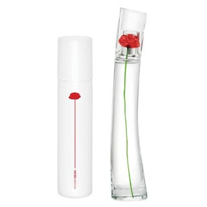Kit Flower Refilável By Kenzo Eau de Parfum Perfume Feminino 50ml + Bruma para Corpo e Cabelo