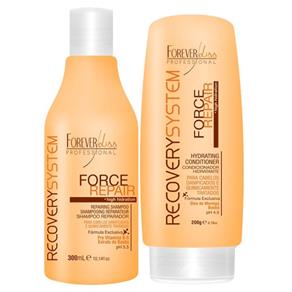 Kit Force Repair Forever Liss - Shampoo 300ml e Condicionador 200gr