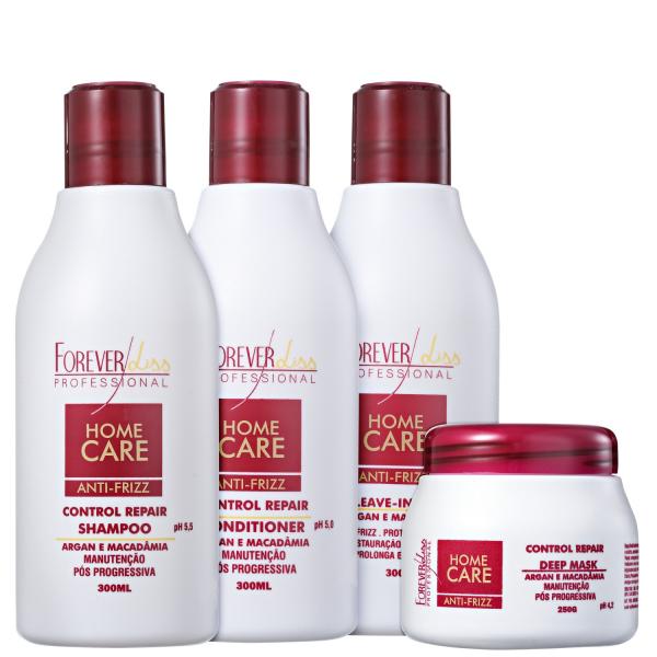 Kit Forever Liss Professional Home Care Anti-frizz Liso Total (4 Produtos)