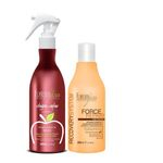 Kit Forever Liss Vinagre Maçã E Shampoo Force Repair 300Ml