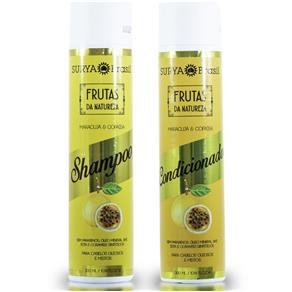 Kit Frutas da Natureza para Cabelos Oleosos e Mistos: Shampoo Maracujá e Copaíba 300ml + Condicionador Maracujá e Copaíba 300ml