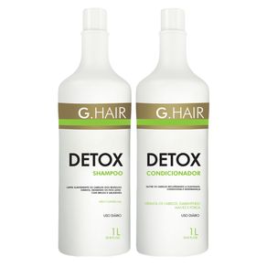 Kit G.Hair Detox Grande (Shampoo e Condicionador) Conjunto