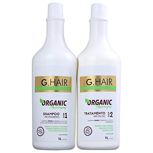 Kit G.hair Organic Therapy Tratamento Salão (2 Produtos)