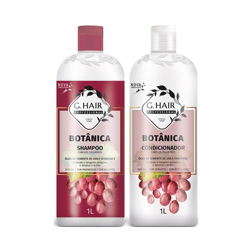 Kit G.Hair Shampoo + Condicionador Botânica Cabelos Coloridos 1000ml