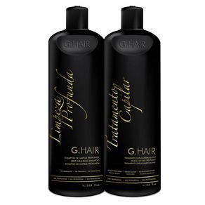 Kit G.Hair Tratamento Capilar Marroquino Grande (Shampoo e Máscara) Conjunto