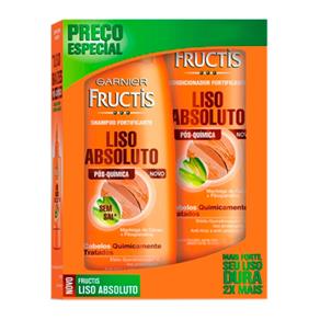 Kit Garnier Fructis Liso Absoluto Shampoo + Condicionador
