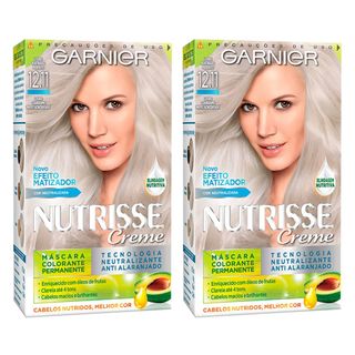 Kit Garnier Nutrisse - Coloração 12 Louro Platinado Perfeito Kit