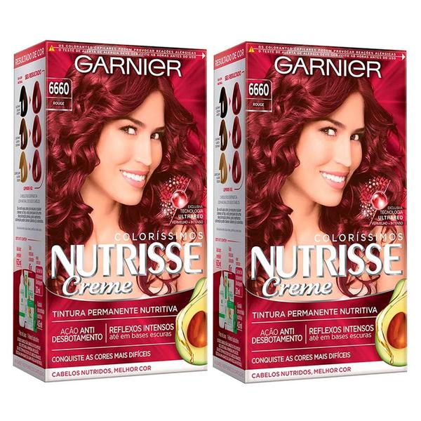 Kit Garnier Nutrisse - Coloríssimo 6660 Rouge