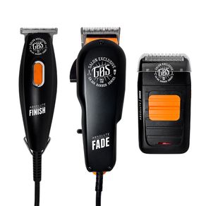 Kit Gbs Absolute Fade + Finish + Shaver 220v