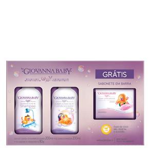 Kit Gby By Giovanna Baby - Shampoo + Condicionador + Sabonete Kit - 200ml + 200ml + 80g
