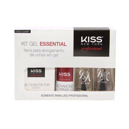 Kit Gel para Alongamento de Unhas em Gel Kiss Essential