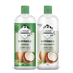 Kit Ghair Botânica Shampoo + Condicionador Quero Coco 2x1L