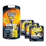 Kit Gillette Fusion Proshield Aparelho + 6 Cargas