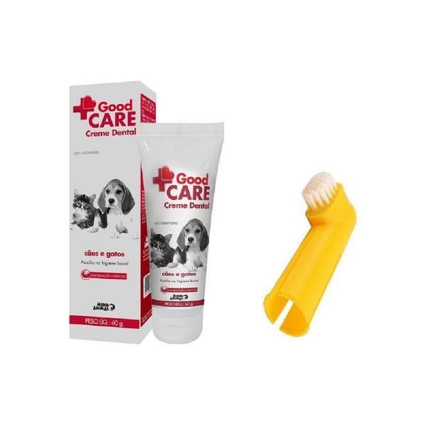 Kit Good Care Creme Dental e Dedeira - Mundo Animal