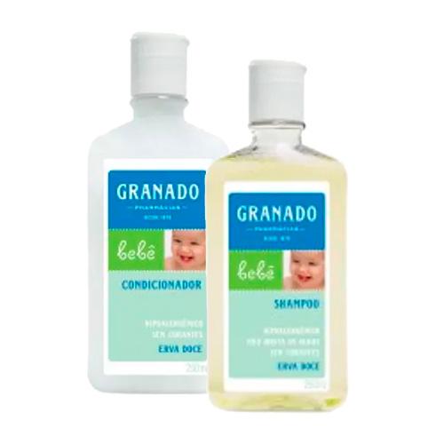 Kit Granado Bebê Erva Doce Shampoo + Condicionador 250ml