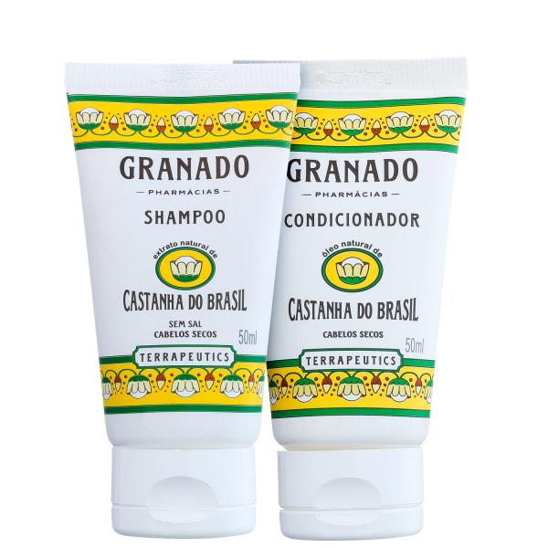 Kit Granado Terrapeutics Castanha do Brasil Cabelo Hidratado (2 Produtos)