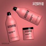 Kit Groove Cresce Forte - Shampoo 1lt + Condicionador 1lt + Mascara 500gr