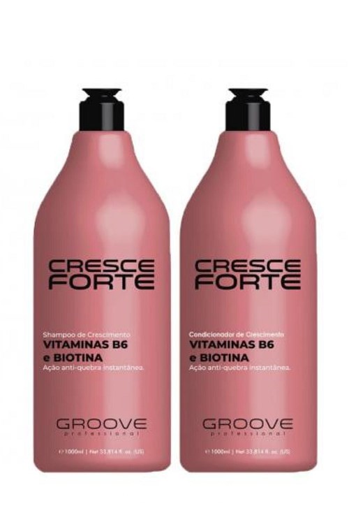 Kit Groove Professional Cresce Forte Shampoo Condicionador (2x1L)